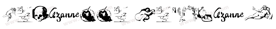 Cezanne Regular字体转换